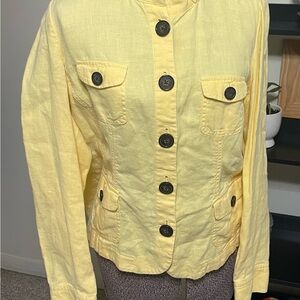 Relativity Sunny Yellow Utility Jacket